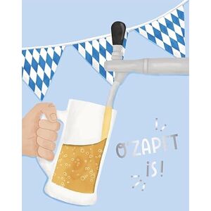 Grafik Werkstatt Graphic Workshop Birthday Greeting Card Music Card with Sound Cover Song O'zapft is! Grafik Werkstatt Graphic Workshop Birthday Greeting Card Music Card with Sound Cover Song O'zapft is!