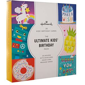 Hallmark Kids Birthday Cards Multipack of 20 in 20 Fun Designs Hallmark Kids Birthday Cards Multipack of 20 in 20 Fun Designs