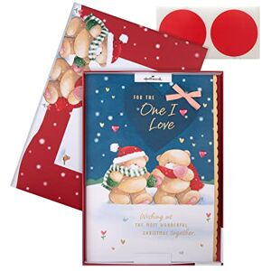 Hallmark Boxed Christmas Card for One I Love Cute Forever Friends Winter Design, 25575201, Multicoloured Hallmark Boxed Christmas Card for One I Love Cute Forever Friends Winter Design, 25575201, Multicoloured