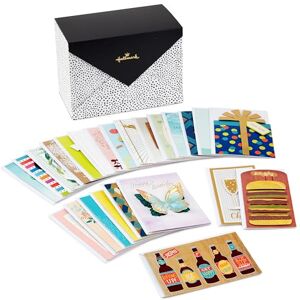 Hallmark Pack of 24 Handmade Assorted Boxed Greeting Cards, Painted Dots—Birthday Cards, Baby Shower Cards, Wedding Cards, Sympathy Cards, Thinking of You Cards, Thank You Cards Hallmark Pack of 24 Handmade Assorted Boxed Greeting Cards, Painted Dots—Birthday Cards, Baby Shower Cards, Wedding Cards, Sympathy Cards, Thinking of You Cards, Thank You Cards