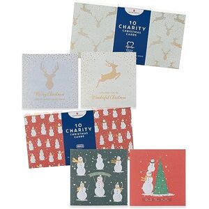 UK Greetings Multipack of 20 Christmas Cards for Him/Her/Friend 4 Designs with Keepsake Boxes UK Greetings Multipack of 20 Christmas Cards for Him/Her/Friend 4 Designs with Keepsake Boxes