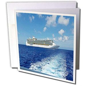 3dRose gc_253706_2 6 x 6-Inch"Image of View of Cruise from Tender Grand Cayman" Greeting Card (Set of 12) 3dRose gc_253706_2 6 x 6-Inch"Image of View of Cruise from Tender Grand Cayman" Greeting Card (Set of 12)