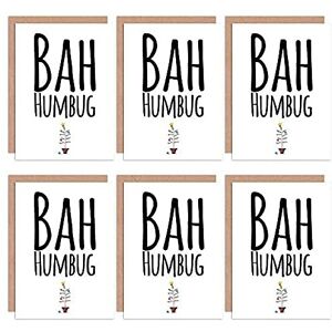 Wee Blue Coo Christmas Cards 6 Pack Funny Bah Humbug Grumpy Set Xmas Cards Wee Blue Coo Christmas Cards 6 Pack Funny Bah Humbug Grumpy Set Xmas Cards