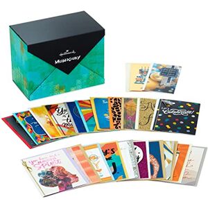 Hallmark Mahogany Pack of 24 Handmade Assorted Boxed Greeting Cards—Birthday Cards, Baby Shower Cards, Wedding Cards, Sympathy Cards, Thinking of You Cards, Thank You Cards, Blue (5EBN1044) Hallmark Mahogany Pack of 24 Handmade Assorted Boxed Greeting Cards—Birthday Cards, Baby Shower Cards, Wedding Cards, Sympathy Cards, Thinking of You Cards, Thank You Cards, Blue (5EBN1044)