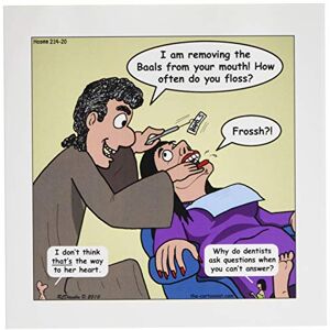 3dRose Hosea 2 14 20 Israel at The Dentist Bible Dentist Israel Baals Flossing Greeting Cards, 6 by 6-inches, Set of 6 (gc_19604_1) 3dRose Hosea 2 14 20 Israel at The Dentist Bible Dentist Israel Baals Flossing Greeting Cards, 6 by 6-inches, Set of 6 (gc_19604_1)