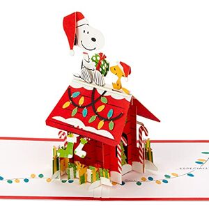 Hallmark Signature Paper Wonder Pop Up Christmas Card (Peanuts, Snoopy's Dog House) Hallmark Signature Paper Wonder Pop Up Christmas Card (Peanuts, Snoopy's Dog House)