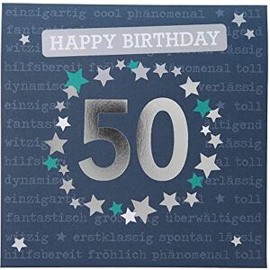 Depesche 0011694-008 Pop-Up Greetings Card for 50th Birthday Folding Card with Music Light Elements and an Original Saying Birthday Card with Envelope 15.5 x 15.5 cm Depesche 0011694-008 Pop-Up Greetings Card for 50th Birthday Folding Card with Music Light Elements and an Original Saying Birthday Card with Envelope 15.5 x 15.5 cm
