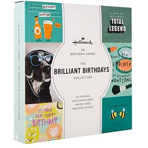 Hallmark Birthday Cards Multipack of 20 in 20 Contemporary Designs Hallmark Birthday Cards Multipack of 20 in 20 Contemporary Designs