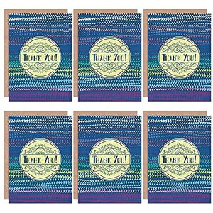 Wee Blue Coo Thank You Cards 6 Pack Confetti Celebration Polka Dots Set Cards Wee Blue Coo Thank You Cards 6 Pack Confetti Celebration Polka Dots Set Cards