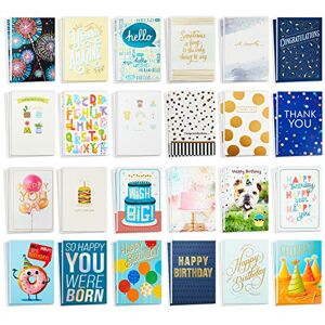 Hallmark All Occasion Cards Assortment—48 Cards with Envelopes (Birthday, Thank You, Congrats, Sympathy, Baby Shower, Blank) Hallmark All Occasion Cards Assortment—48 Cards with Envelopes (Birthday, Thank You, Congrats, Sympathy, Baby Shower, Blank)