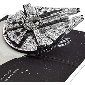 Hallmark Signature Millennium Falcon Pop Up Greeting Card - Greeting Card Hallmark Signature Millennium Falcon Pop Up Greeting Card - Greeting Card