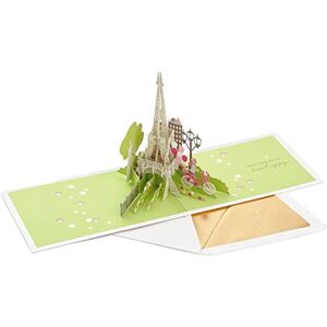 Hallmark Signature Paper Wonder Pop Up Birthday Card (Paris, Trés Happy), WHITE Hallmark Signature Paper Wonder Pop Up Birthday Card (Paris, Trés Happy), WHITE