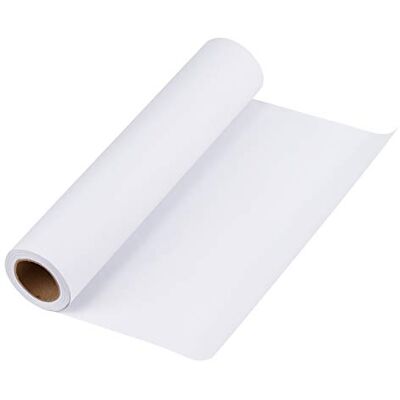 RUSPEPA White Kraft Paper Roll 30.5 cm x 30 m Recyclable Paper Perfect for for Crafts, Art,Small Gift Wrapping, Packing, Postal, Shipping, Dunnage & Parcel RUSPEPA White Kraft Paper Roll 30.5 cm x 30 m Recyclable Paper Perfect for for Crafts, Art,Small Gift Wrapping, Packing, Postal, Shipping, Dunnage & Parcel