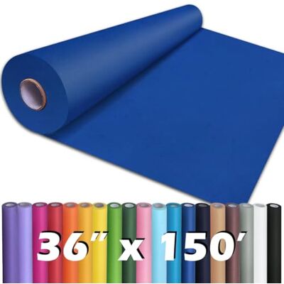 PH PERKHOMY PerkHomy Blue Kraft Paper Roll 36" x 1,800" (150') for Gift Wrapping Bouquet Flower Art Painting Craft Writing Packaging Shipping 80GSM 55LB (Blue, 36" x 150') PH PERKHOMY PerkHomy Blue Kraft Paper Roll 36" x 1,800" (150') for Gift Wrapping Bouquet Flower Art Painting Craft Writing Packaging Shipping 80GSM 55LB (Blue, 36" x 150')