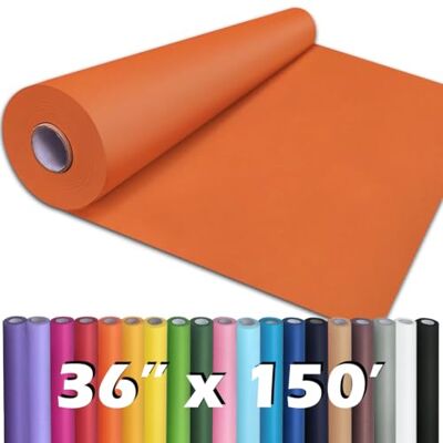 PH PERKHOMY PerkHomy OrangeRed Kraft Paper Roll 36" x 1,800" (150') for Gift Wrapping Bouquet Flower Art Painting Craft Writing Packaging Shipping 80GSM 55LB (OrangeRed, 36" x 150') PH PERKHOMY PerkHomy OrangeRed Kraft Paper Roll 36" x 1,800" (150') for Gift Wrapping Bouquet Flower Art Painting Craft Writing Packaging Shipping 80GSM 55LB (OrangeRed, 36" x 150')