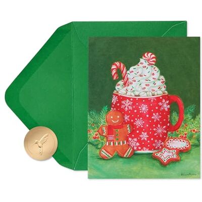 Papyrus Christmas Cards Boxed with Envelopes Designed by Bella Pilar, Warmest Wishes (20-Count) Papyrus Christmas Cards Boxed with Envelopes Designed by Bella Pilar, Warmest Wishes (20-Count)