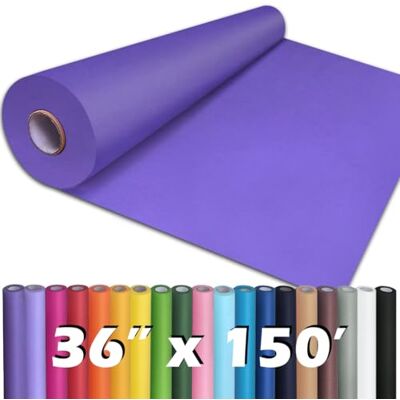 PH PERKHOMY PerkHomy Purple Kraft Paper Roll 36" x 1,800" (150') for Gift Wrapping Bouquet Flower Art Painting Craft Writing Packaging Shipping 80GSM 55LB (Purple, 36" x 150') PH PERKHOMY PerkHomy Purple Kraft Paper Roll 36" x 1,800" (150') for Gift Wrapping Bouquet Flower Art Painting Craft Writing Packaging Shipping 80GSM 55LB (Purple, 36" x 150')
