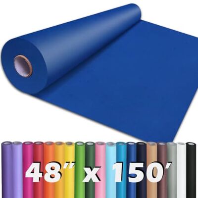 PH PERKHOMY PerkHomy Blue Kraft Paper Roll 48" x 1,800" (150') for Gift Wrapping Bouquet Flower Art Painting Craft Writing Packaging Shipping 80GSM 55LB (Blue, 48" x 150') PH PERKHOMY PerkHomy Blue Kraft Paper Roll 48" x 1,800" (150') for Gift Wrapping Bouquet Flower Art Painting Craft Writing Packaging Shipping 80GSM 55LB (Blue, 48" x 150')