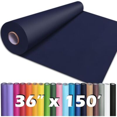 PH PERKHOMY PerkHomy Navy Blue Kraft Paper Roll 36" x 1,800" (150') for Gift Wrapping Bouquet Flower Art Painting Craft Writing Packaging Shipping 80GSM 55LB (Navy Blue, 36" x 150') PH PERKHOMY PerkHomy Navy Blue Kraft Paper Roll 36" x 1,800" (150') for Gift Wrapping Bouquet Flower Art Painting Craft Writing Packaging Shipping 80GSM 55LB (Navy Blue, 36" x 150')