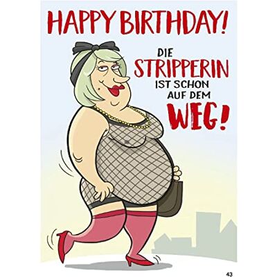 Depesche Birthday Card (Neutral), Unusual Birthday Card with Music, Slogan and Moving Elements Includes Envelope 14.8 x 21 cm Depesche Birthday Card (Neutral), Unusual Birthday Card with Music, Slogan and Moving Elements Includes Envelope 14.8 x 21 cm