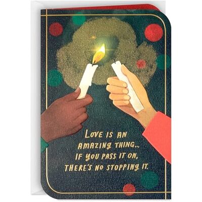 Hallmark Spiritual Christmas Card (Love Is An Amazing Thing) Hallmark Spiritual Christmas Card (Love Is An Amazing Thing)