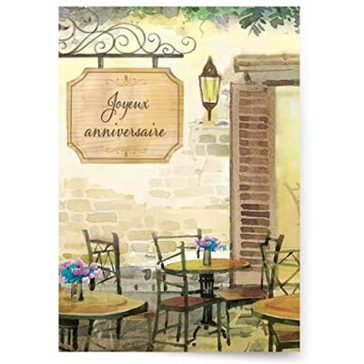 DESIGNERGREETINGS Designer Greetings French Language Happy Birthday Cards, “Joyeux anniversaire” France Scenic Design (6 Cards with Envelopes / 6 cartes avec enveloppes) DESIGNERGREETINGS Designer Greetings French Language Happy Birthday Cards, “Joyeux anniversaire” France Scenic Design (6 Cards with Envelopes / 6 cartes avec enveloppes)
