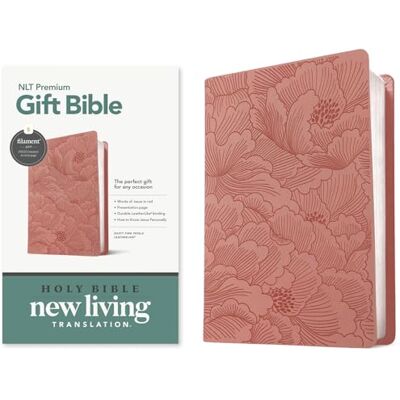NLT Premium Gift Bible, Filament Enabled, Dusty PInk: New Living Translation, Dusty Pink Petals, Leatherlike, Premium Gift, Filament Enabled, Red Letter With Ribbon Marker NLT Premium Gift Bible, Filament Enabled, Dusty PInk: New Living Translation, Dusty Pink Petals, Leatherlike, Premium Gift, Filament Enabled, Red Letter With Ribbon Marker