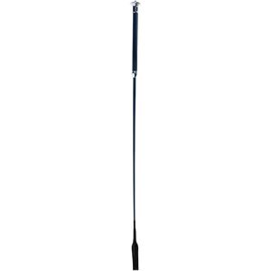 Covalliero Jumping Whip Navy 65 cm with Faux Leather Handle and Swatter Covalliero Jumping Whip Navy 65 cm with Faux Leather Handle and Swatter