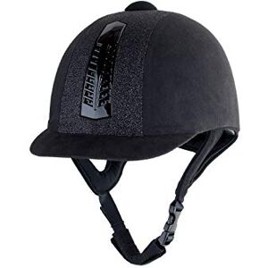 Rhinegold 0 Glitter Pro Hat-6.7/8-black Riding Hat, Black, 6. 7 8 UK Rhinegold 0 Glitter Pro Hat-6.7/8-black Riding Hat, Black, 6. 7 8 UK