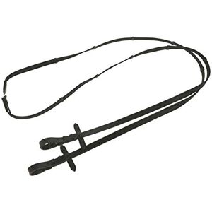 Covalliero Antislip Rubber Reins, Black, Full, 15 mm Covalliero Antislip Rubber Reins, Black, Full, 15 mm
