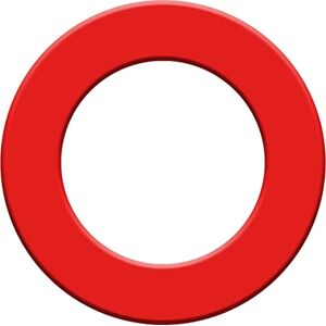 BULLET-Darts Bullet Reversable Dartboard Surround Ring Protection for Home Practice, Office, Pub, Parties,Red,68cm BULLET-Darts Bullet Reversable Dartboard Surround Ring Protection for Home Practice, Office, Pub, Parties,Red,68cm