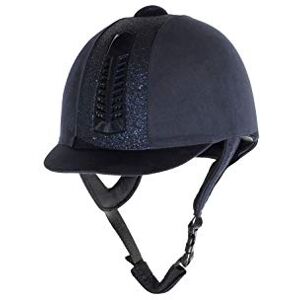 Rhinegold 0 Glitter Pro Hat-6.1/2-navy Riding Hat, Navy, 6. 1 2 UK Rhinegold 0 Glitter Pro Hat-6.1/2-navy Riding Hat, Navy, 6. 1 2 UK