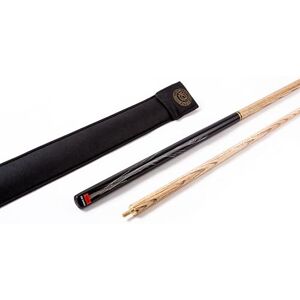 BCE Unisex Two Piece Ash With Case Pool/Snooker Cue, Black/Natural Ash, 57 145cm EU BCE Unisex Two Piece Ash With Case Pool/Snooker Cue, Black/Natural Ash, 57 145cm EU