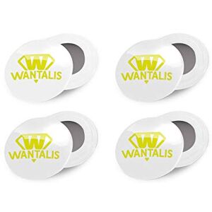 Wantalis Unisex Adult's Magnetic Bib Holder, White, One Size Wantalis Unisex Adult's Magnetic Bib Holder, White, One Size