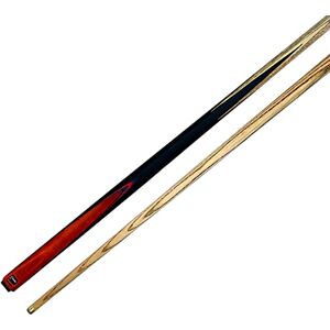 BCE BCL-SF4-1 Classic 2 Piece Snooker Cue 145cm Length North American Ash Cue with 9.5mm Tip, Black Butt/Natural Wood Shaft, 57 UK BCE BCL-SF4-1 Classic 2 Piece Snooker Cue 145cm Length North American Ash Cue with 9.5mm Tip, Black Butt/Natural Wood Shaft, 57 UK