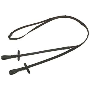 Covalliero Kerbl 3222118 Anti-Slip Rubber Reins Black/Brown, Full, 15 mm Covalliero Kerbl 3222118 Anti-Slip Rubber Reins Black/Brown, Full, 15 mm