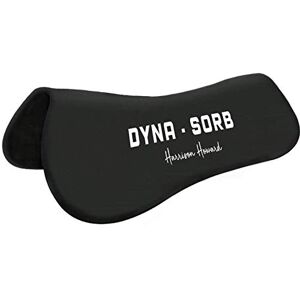 Harrison Howard Dyna-Sorb Full Shock Absorbing Memory Half Saddle Pad for Horse-Mars Black 1 (with White Print) Harrison Howard Dyna-Sorb Full Shock Absorbing Memory Half Saddle Pad for Horse-Mars Black 1 (with White Print)