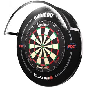 WINMAU Wispa Dartboard Lighting System – Professional Dartboard Accessory with 120° Warm Light Ring – Magnetic Fit for Home or Club Dart Board Set WINMAU Wispa Dartboard Lighting System – Professional Dartboard Accessory with 120° Warm Light Ring – Magnetic Fit for Home or Club Dart Board Set