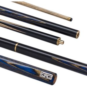 POWERGLIDE Exios 3/4 Jointed Snooker Cue – Ash Shaft, Hand Spliced Butt, Brass Joint, 9.5mm Tip – Performance Cue for Improving & League Players (Rainbow, Black/Grey, Brown & Blue Splice Designs) POWERGLIDE Exios 3/4 Jointed Snooker Cue – Ash Shaft, Hand Spliced Butt, Brass Joint, 9.5mm Tip – Performance Cue for Improving & League Players (Rainbow, Black/Grey, Brown & Blue Splice Designs)