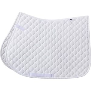 Imperial Riding IRH Basic VS Multi-Purpose Saddle Cloth Polyester Twill with Double Strap Attachment and Billet Strap, White, Pony Imperial Riding IRH Basic VS Multi-Purpose Saddle Cloth Polyester Twill with Double Strap Attachment and Billet Strap, White, Pony