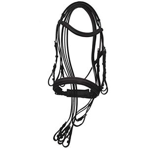 Rhinegold Anatomic Double Bridle Cob Havana Rhinegold Anatomic Double Bridle Cob Havana