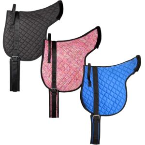 PFIFF 102925 Riding Pad Riding Cushion, Treeless Grab Bar, Saddle Strap, Colourful, Full PFIFF 102925 Riding Pad Riding Cushion, Treeless Grab Bar, Saddle Strap, Colourful, Full