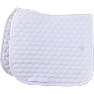 Imperial Riding IRH Basic Mesh DR Saddle Cloth Breathable Dressage Saddle Cloth with Mesh Upper White Pony Imperial Riding IRH Basic Mesh DR Saddle Cloth Breathable Dressage Saddle Cloth with Mesh Upper White Pony