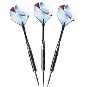 Elkadart Razor 80% Tungsten Steel Tip Darts with Storage/Travel Case, 23 Grams, Black Elkadart Razor 80% Tungsten Steel Tip Darts with Storage/Travel Case, 23 Grams, Black