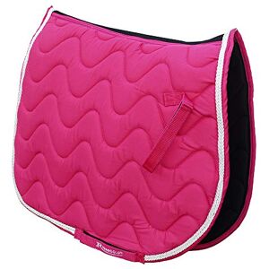 Rhinegold Wave Saddle Pad-Pony-Raspberry Rhinegold Wave Saddle Pad-Pony-Raspberry