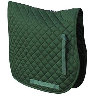 Rhinegold Cotton Quilted Saddle Cloth, Cob, Green Rhinegold Cotton Quilted Saddle Cloth, Cob, Green