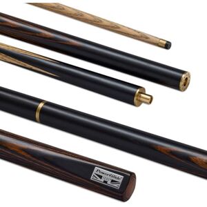 POWERGLIDE Exios 3/4 Jointed Snooker Cue – Ash Shaft, Hand Spliced Butt, Brass Joint, 9.5mm Tip – Performance Cue for Improving & League Players (Rainbow, Black/Grey, Brown & Blue Splice Designs) POWERGLIDE Exios 3/4 Jointed Snooker Cue – Ash Shaft, Hand Spliced Butt, Brass Joint, 9.5mm Tip – Performance Cue for Improving & League Players (Rainbow, Black/Grey, Brown & Blue Splice Designs)