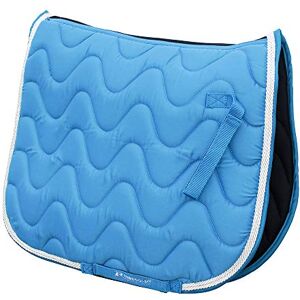 Rhinegold Wave Saddle Pad-Cob-Turquoise Rhinegold Wave Saddle Pad-Cob-Turquoise