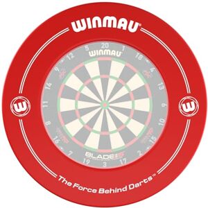WINMAU Red Printed Dart Board Surround Ring – Durable Backboard Wall Protector for Dartboards Professional Darts Accessories WINMAU Red Printed Dart Board Surround Ring – Durable Backboard Wall Protector for Dartboards Professional Darts Accessories