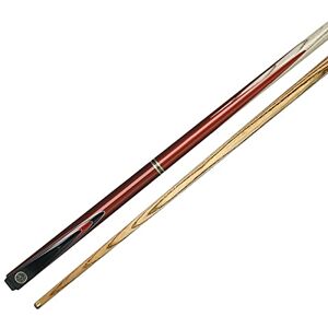 BCE Unisex Ps-10 Keyline 2 Piece North American Ash Snooker & Pool Cue 145cm 9 5mm tip, black butt/natural wood shaft, 57 UK BCE Unisex Ps-10 Keyline 2 Piece North American Ash Snooker & Pool Cue 145cm 9 5mm tip, black butt/natural wood shaft, 57 UK